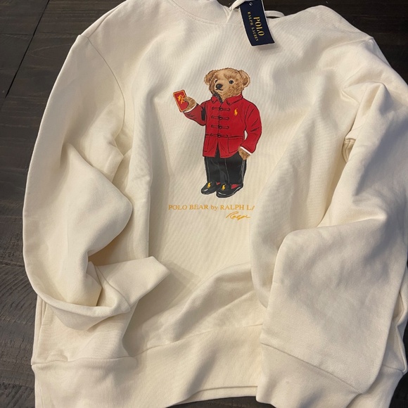 Ralph Lauren Teddy Bear Hoodie - Picture 2 of 3